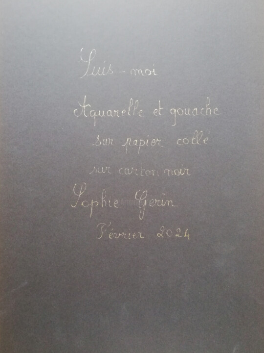 Arrière de l'œuvre