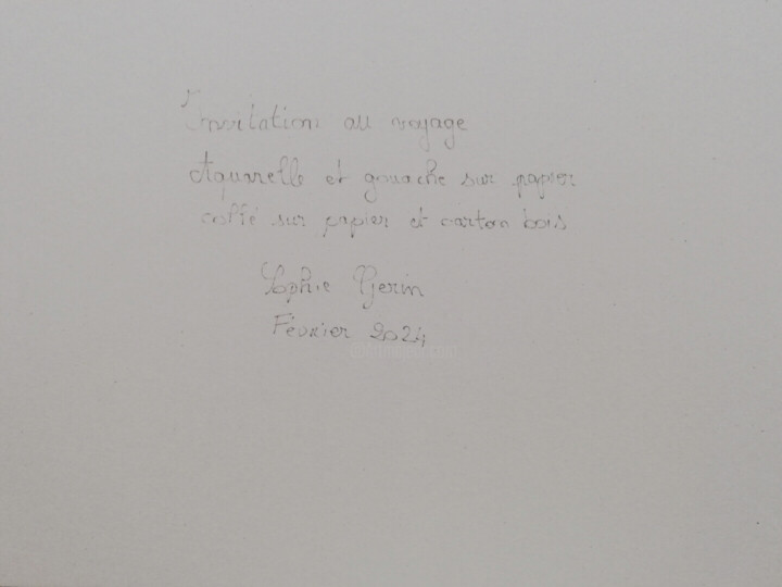 Arrière de l'œuvre