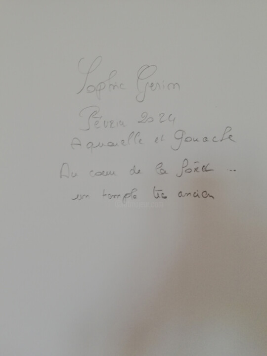 Arrière de l'œuvre