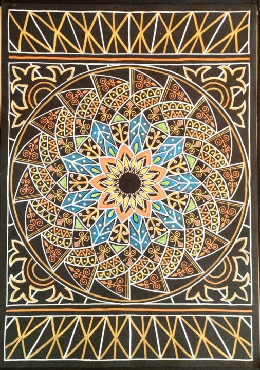 图画,  16.5x11.7 in 