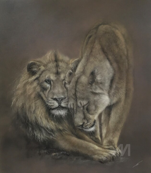 Love 图画, 15.8x13.8 in