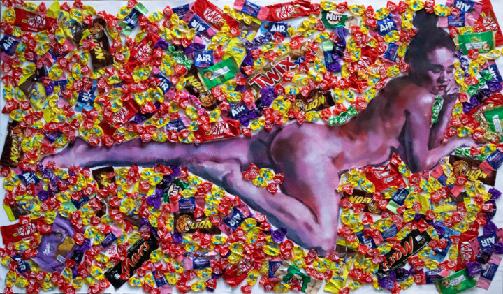 绘画,  24.4x42.1 in 