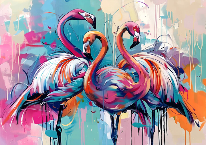 Abstract Aviary 数字艺术