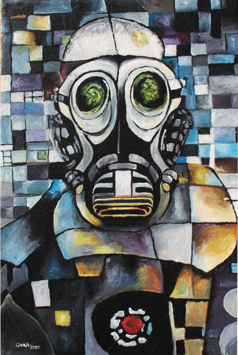 Schilderij,  23,6x15,8 in 
