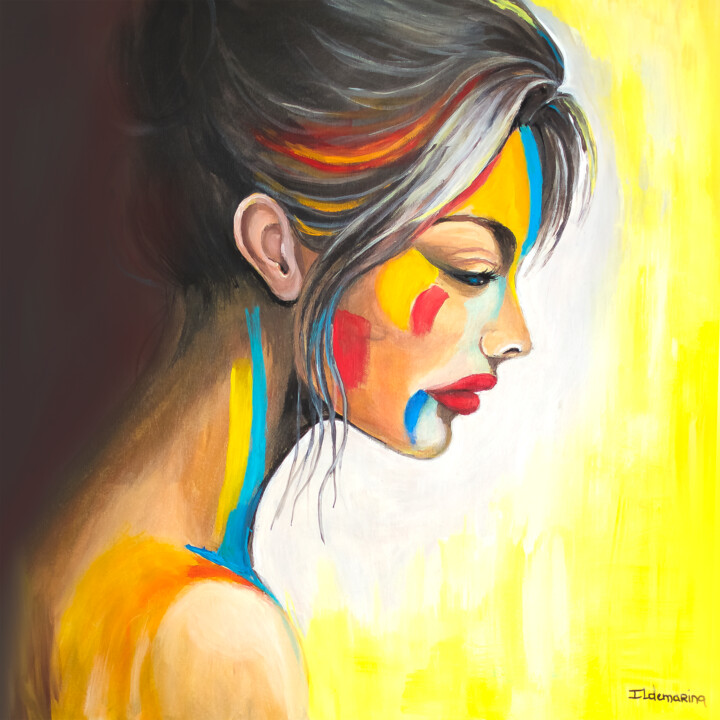 绘画,  23.6x23.6 in 
