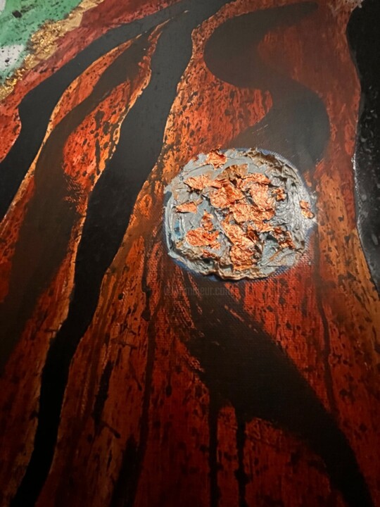 艺术品的表面或纹理