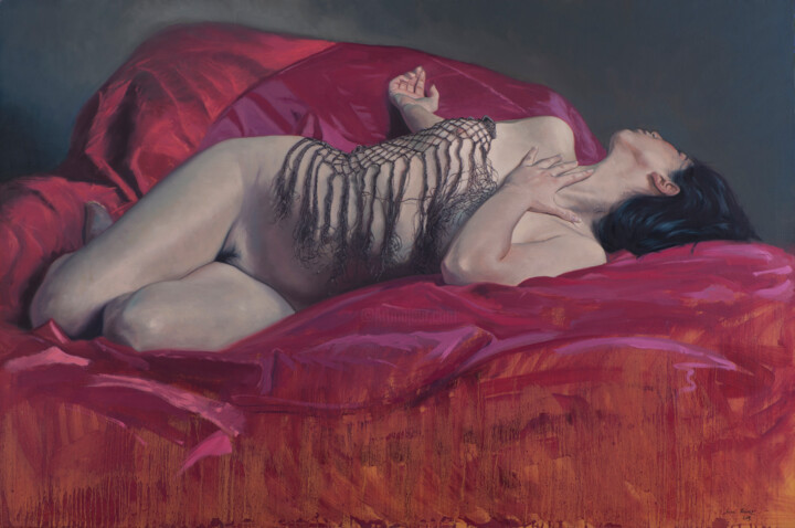 Schilderij,  38,2x57,5 in 