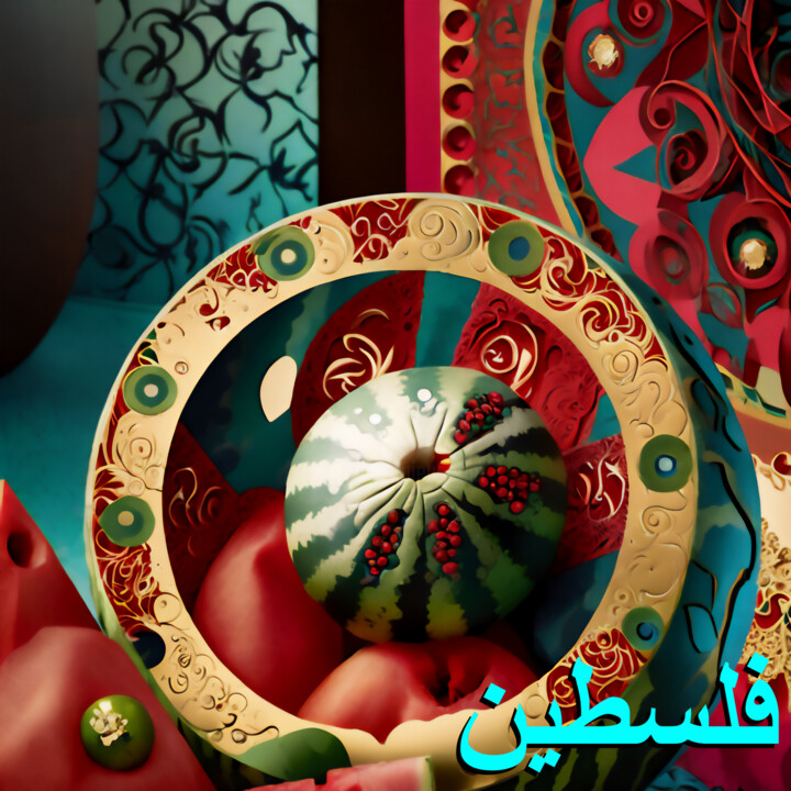 POSTCARD FROM PALESTINE V 数字艺术