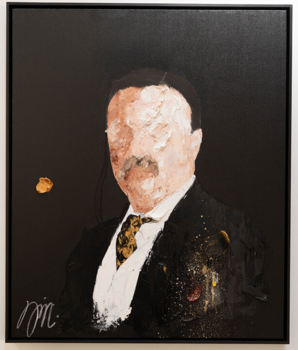 Theodore Roosevelt 绘画, 28.6x23.9 in