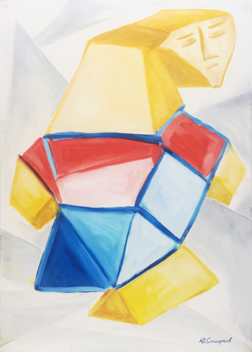 Portrait of a woman 2 绘画, 27.6x19.7 in