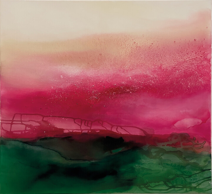 Firmamento X 绘画, 39.4x39.4 in