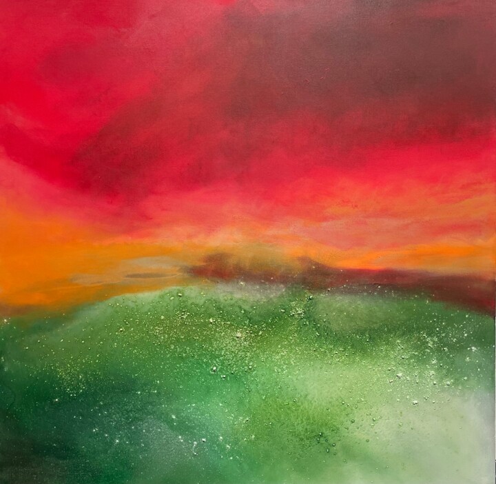 Firmamento XII 绘画, 39.4x39.4 in