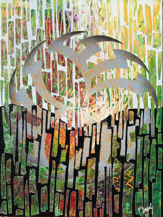 Émergence 绘画, 31.5x23.6 in