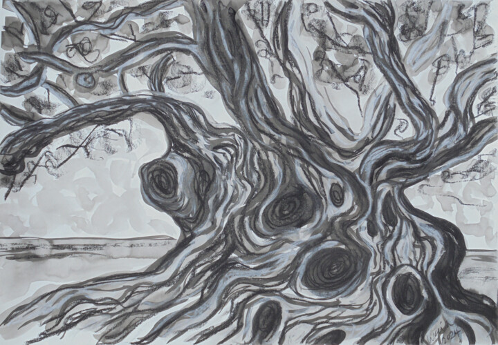 Drawing,  16.5x23.2 in 