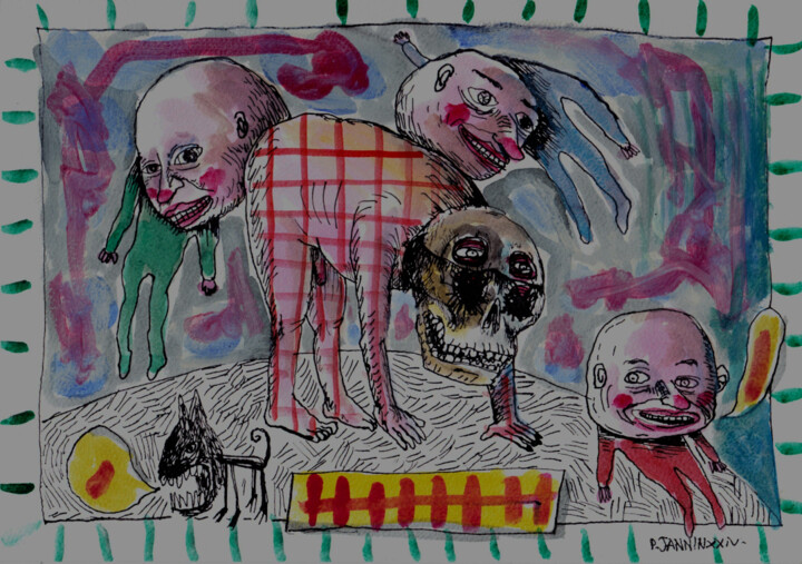 图画,  8.3x11.7 in 