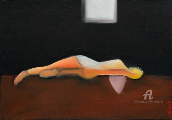 Odalisque - Série CAP-A-001 绘画, 7.5x10.6 in
