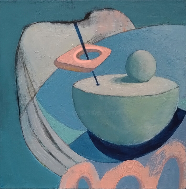 Painting,  15.8x15.8 in 