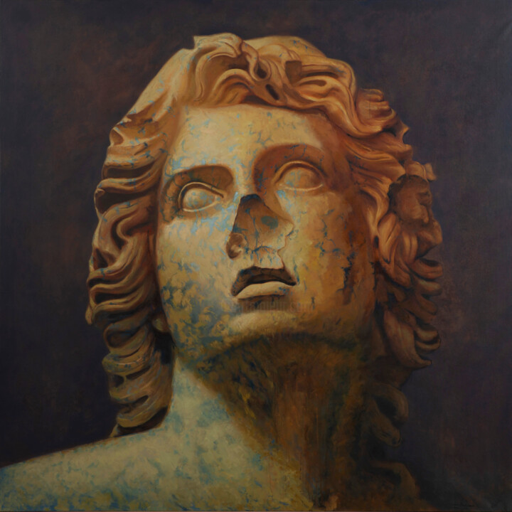Aquiles 绘画, 70.9x70.9 in