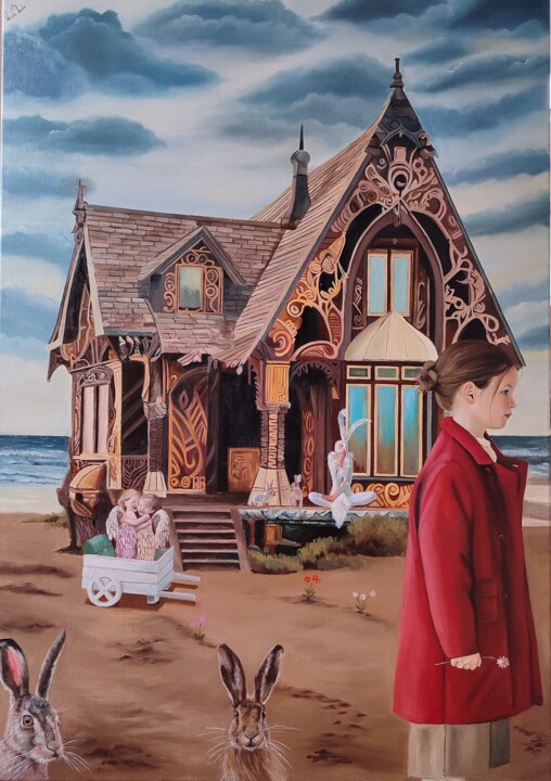 Il mondo utopico 绘画, 39.4x27.6 in