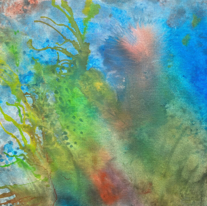 SPIRITS OF THE CARIBBEAN 绘画, 15.8x15.8 in