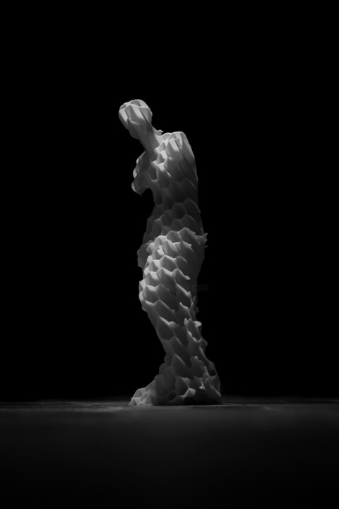 雕塑,  15.8x5.1 in 