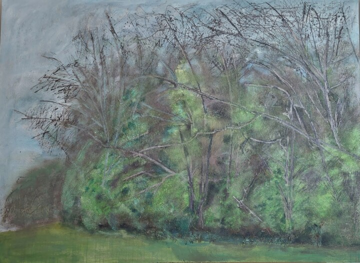 Spring - price on request Pittura, 59,1x78,7 in