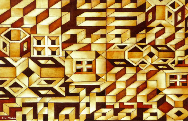 Byzantine Drawing, 13x17.7 in