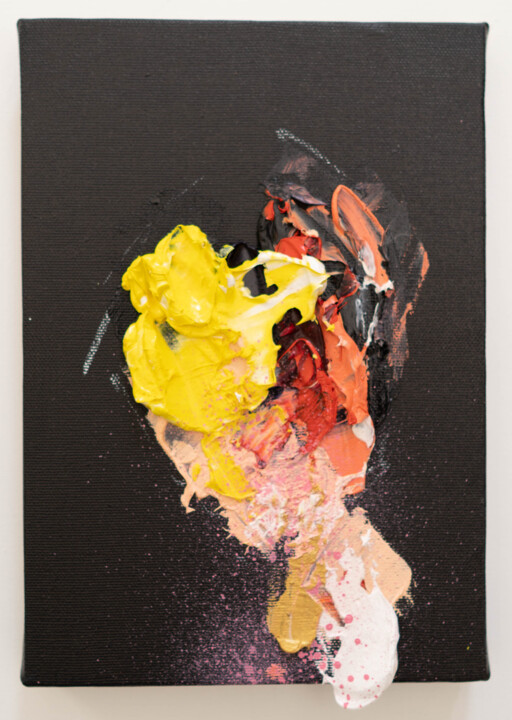 TITLE 'UNTITLED Portrait work' 绘画, 8.9x6.2 in