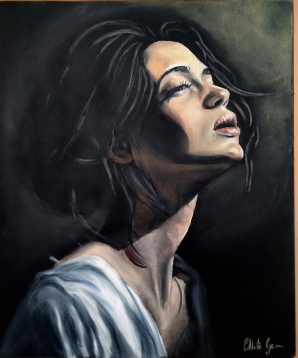 绘画,  21.7x17.7 in 