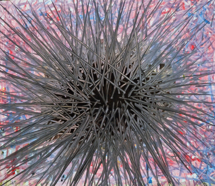 HIDDEN MESSAGES Nº 27 绘画, 28x33.1 in