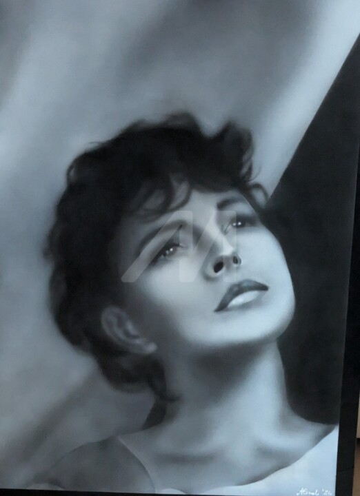 Ragazza attrice 绘画, 27.6x19.7 in