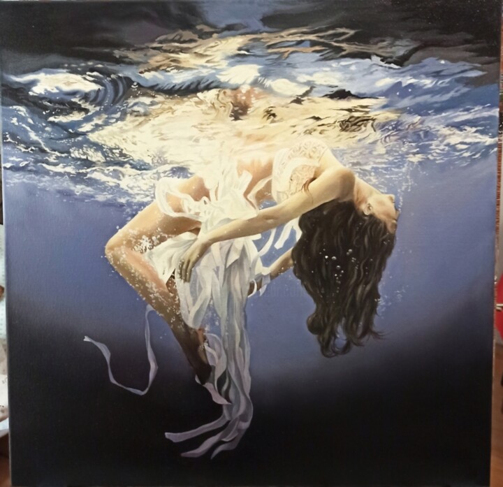 Schilderij,  35,4x35,4 in 