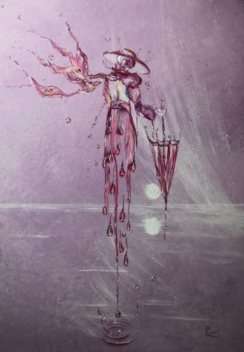 l'élégante 绘画, 31.5x23.6 in
