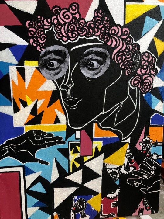 "The Observer" 绘画
