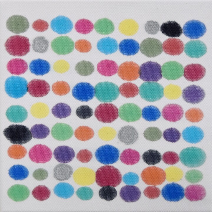绘画,  7.9x7.9 in 