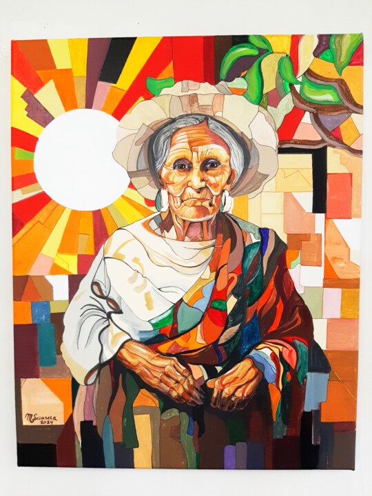 Mama Mexico LatinoCulture 绘画, 20x16 in