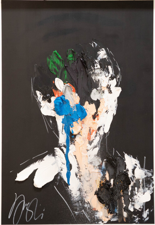 mirror series Portrait work (Extra Large) 绘画, 28.7x20.3 in