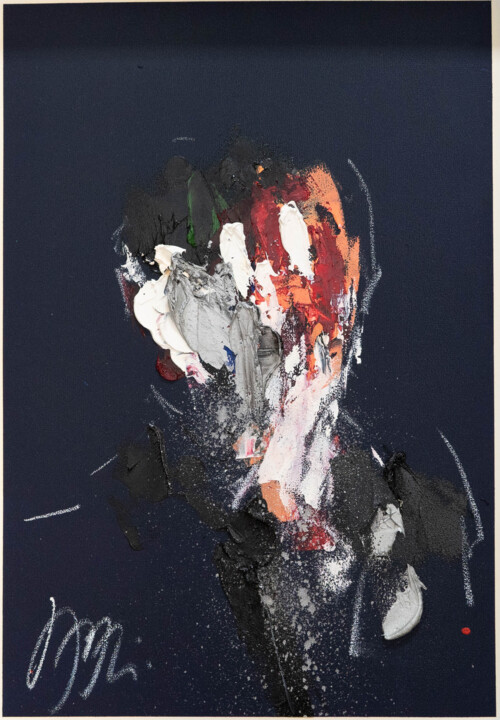 mirror series UNTITLED Portrait (Large size) 绘画, 18.9x13.2 in