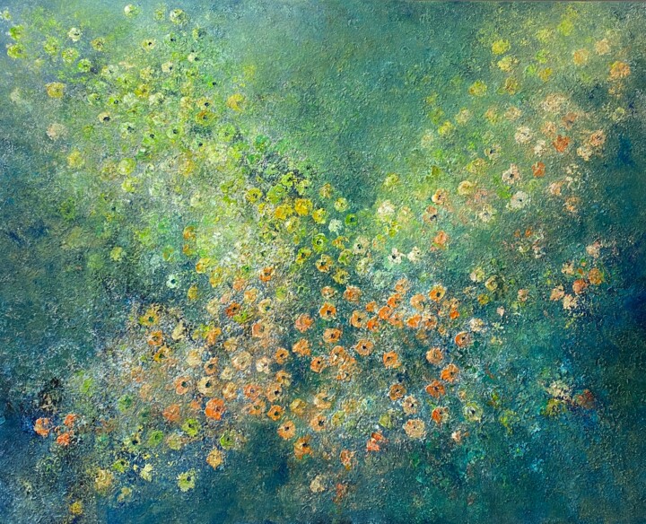 Malarstwo zatytułowany „A Breath of Fresh A…” autorstwa Wietzie Gerber, Oryginalna praca, Olej