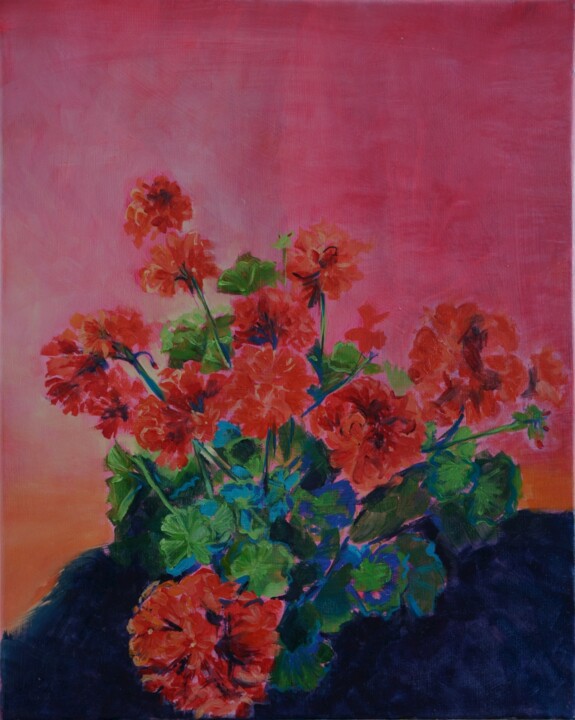 Gerani 绘画, 19.7x15.8 in