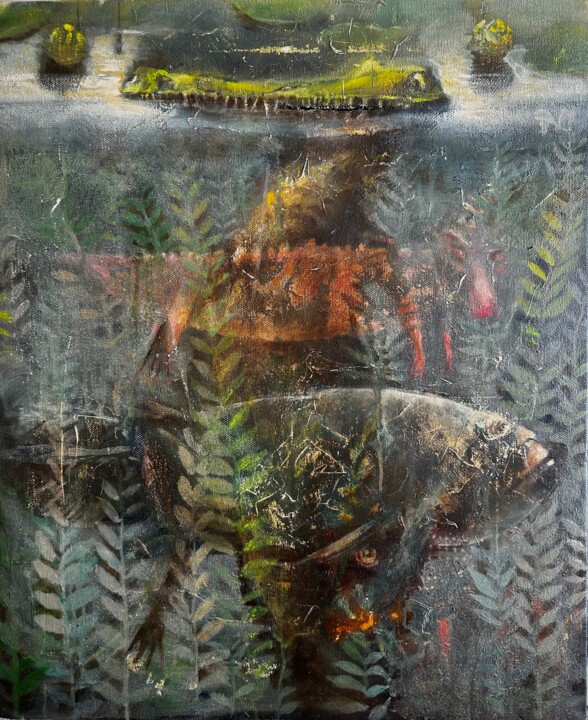 CRO 绘画, 18.1x15 in