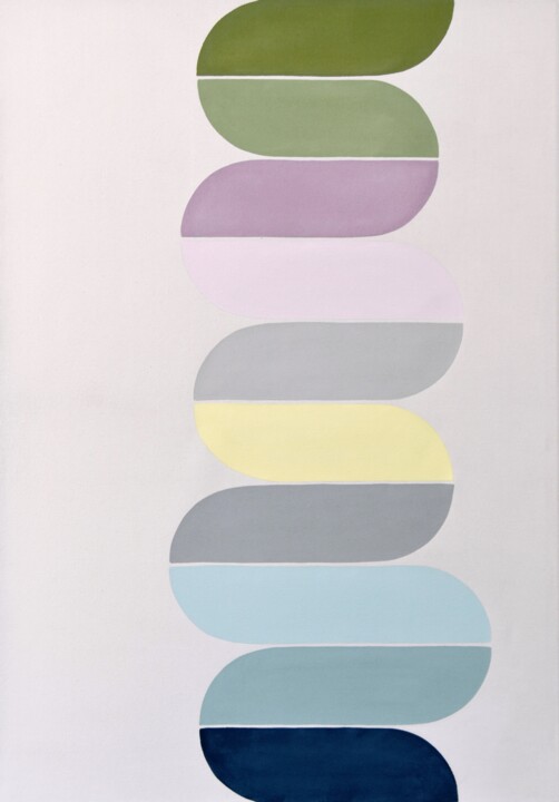 Matt Formation #2 绘画, 39.4x27.6 in