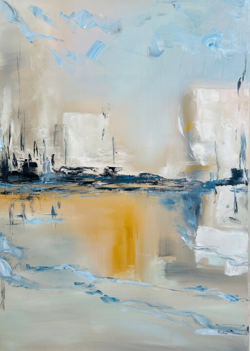 Cloudy Day 绘画, 27.6x19.7 in