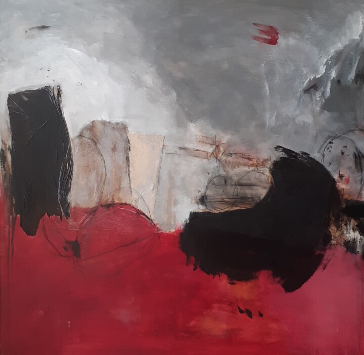 绘画 标题为“Resilient4” 由Annette Marx, 原创艺术品, 丙烯