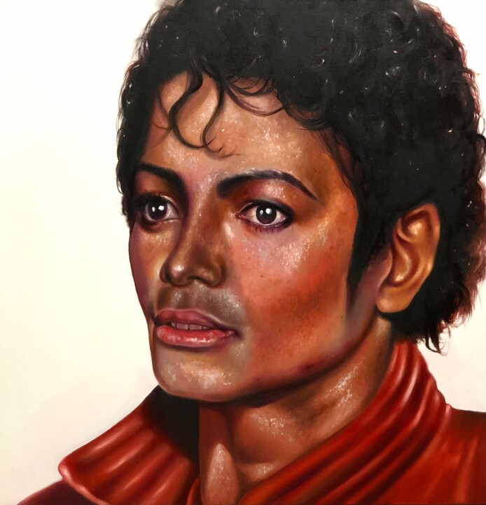 MJ 绘画, 31.5x31.5 in