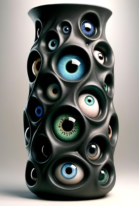 Digital Arts titled "Panoptic Array" by Alberto Capitani, Original Artwork, AI generated image