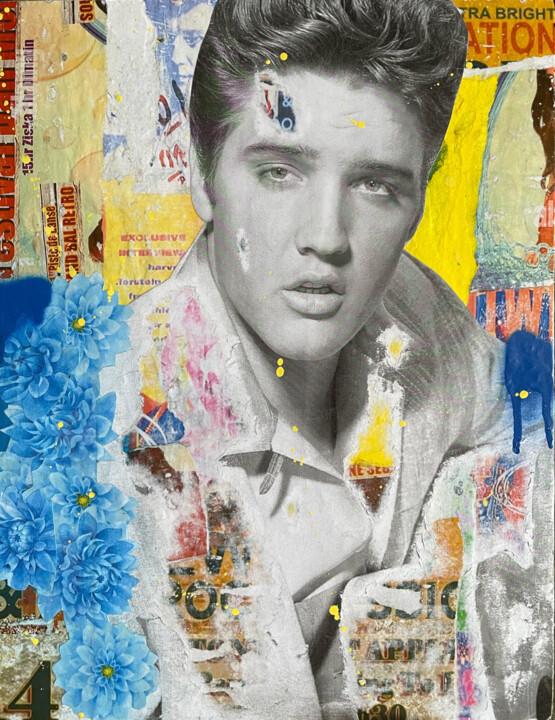 Elvis Картина, 16,1x13 in