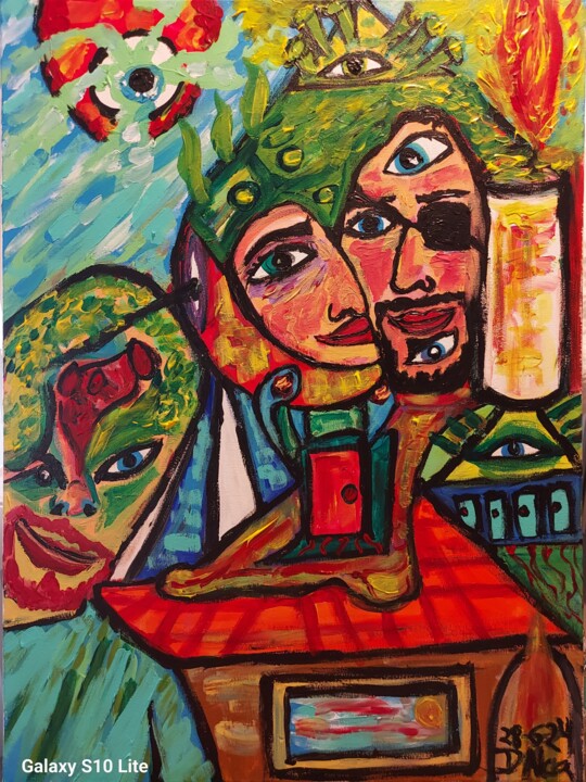 Ellos 绘画, 28.7x21.3 in