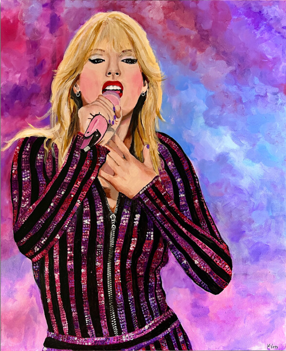 The Pop Star 绘画, 24x20 in