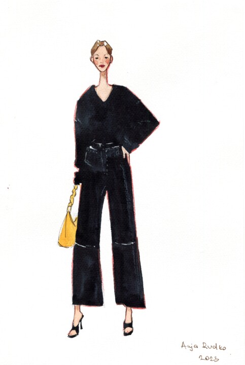 Fashion 9 绘画, 11.6x8.3 in